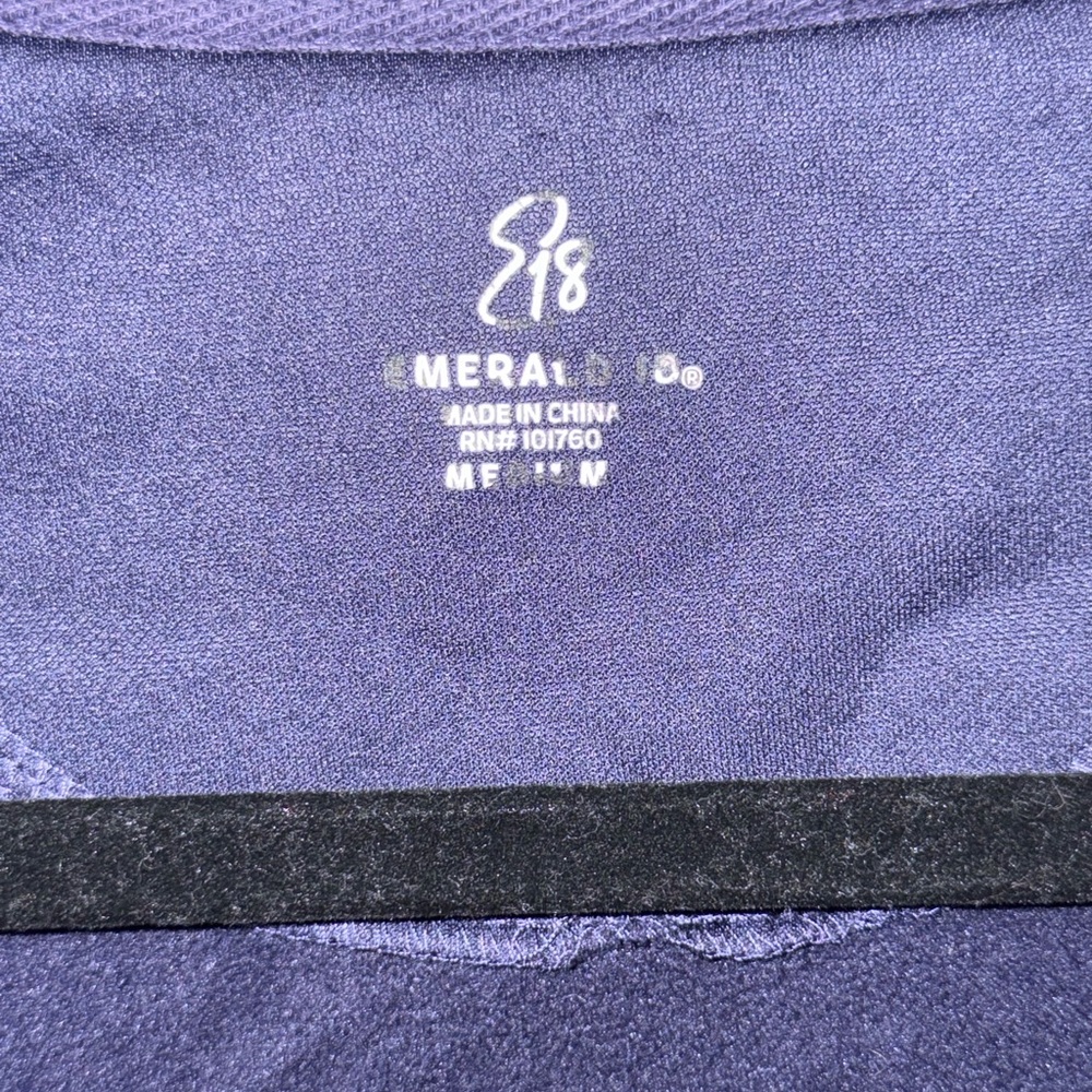 Emerald Navy Full-Zip Utility Jacket - Picture 2 of 2
